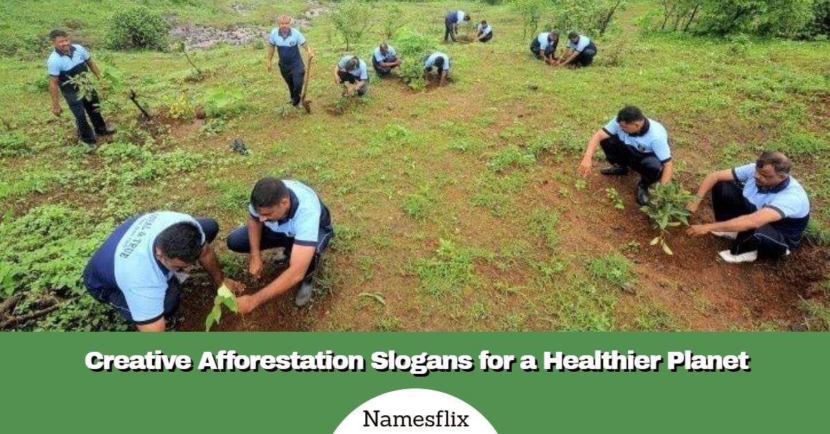 600+ Creative Afforestation Slogans for a Healthier Planet