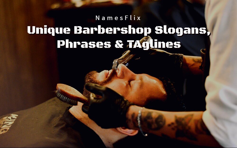 620+ Unique Barbershop Slogans, Phrases & Taglines