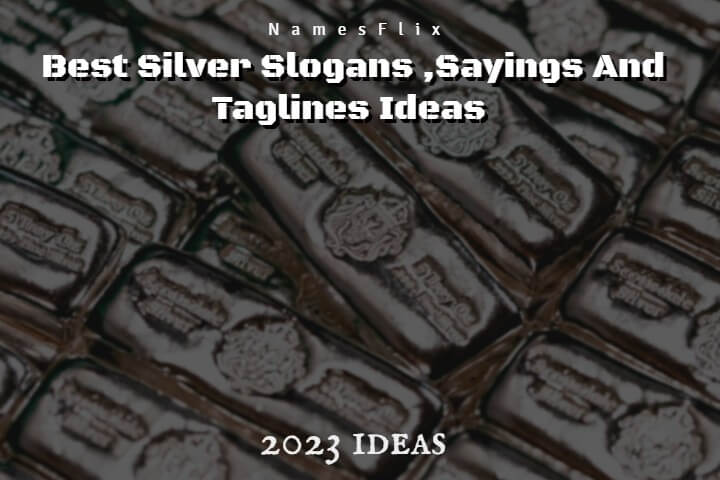 750+ Best Silver Slogans ,Sayings And Taglines Ideas