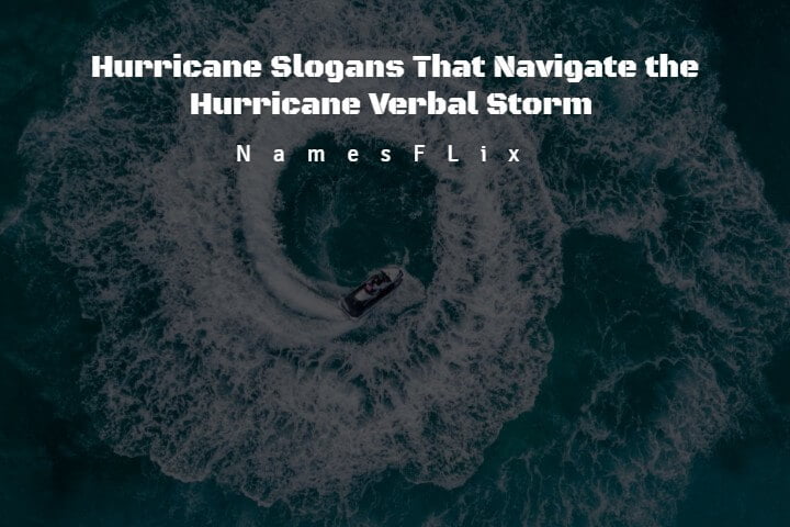 522+ Hurricane Slogans That Navigate the Hurricane Verbal Storm