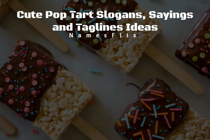 550+ Cute Pop Tart Slogans, Sayings and Taglines Ideas