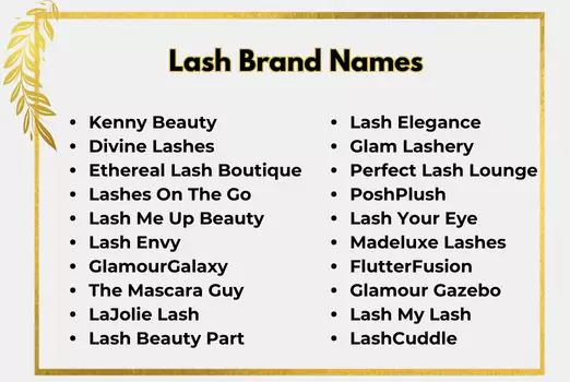 Lash Brand Names