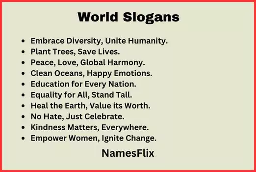 World Slogans