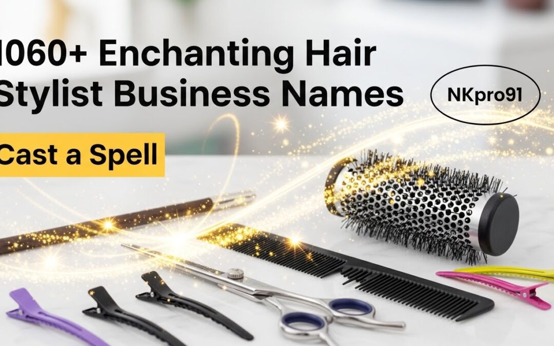 1060+ Enchanting Hair Stylist Business Names to Cast a Spell” NKpro91