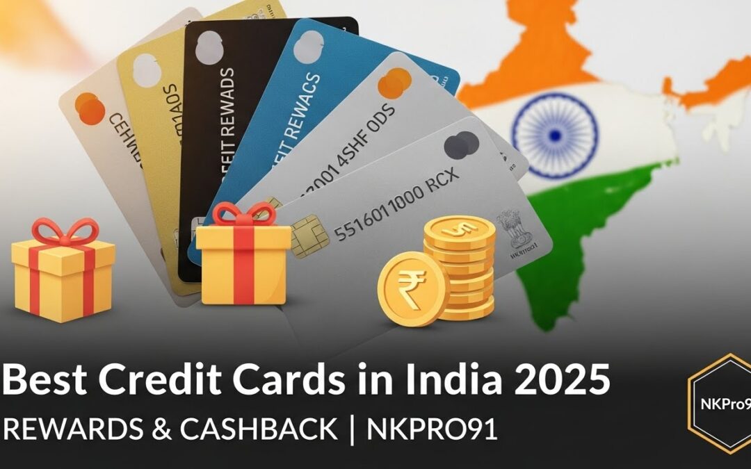 Best Credit Cards in India 2025 for Rewards and Cashback: NKpro91