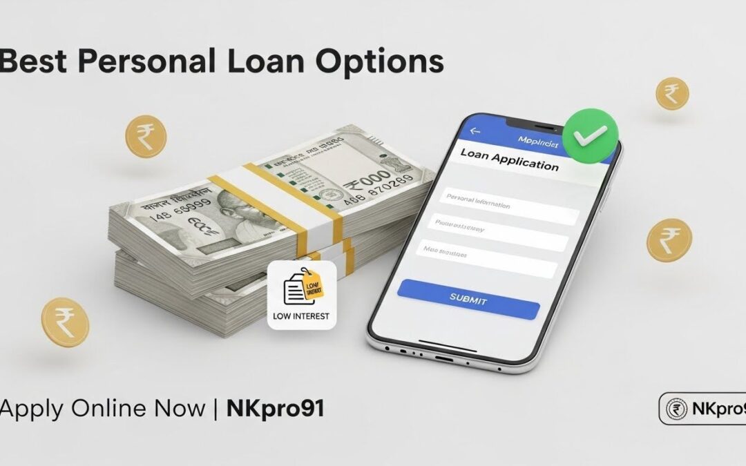 Best Personal Loan Options You Can Apply Online Now: NKpro91