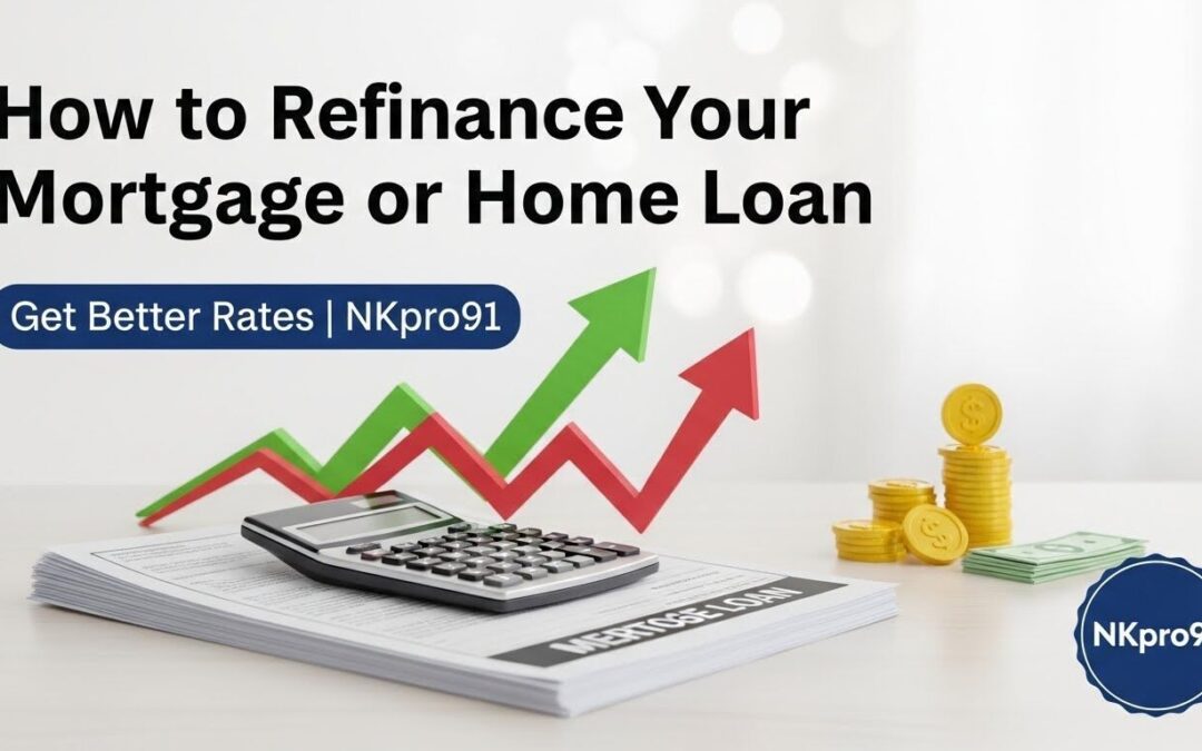 How to Refinance Mortgage or Home Loan for Better Rates: NKpro91
